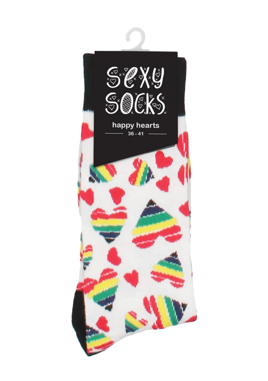 Sexy Socks %27Happy Hearts%27