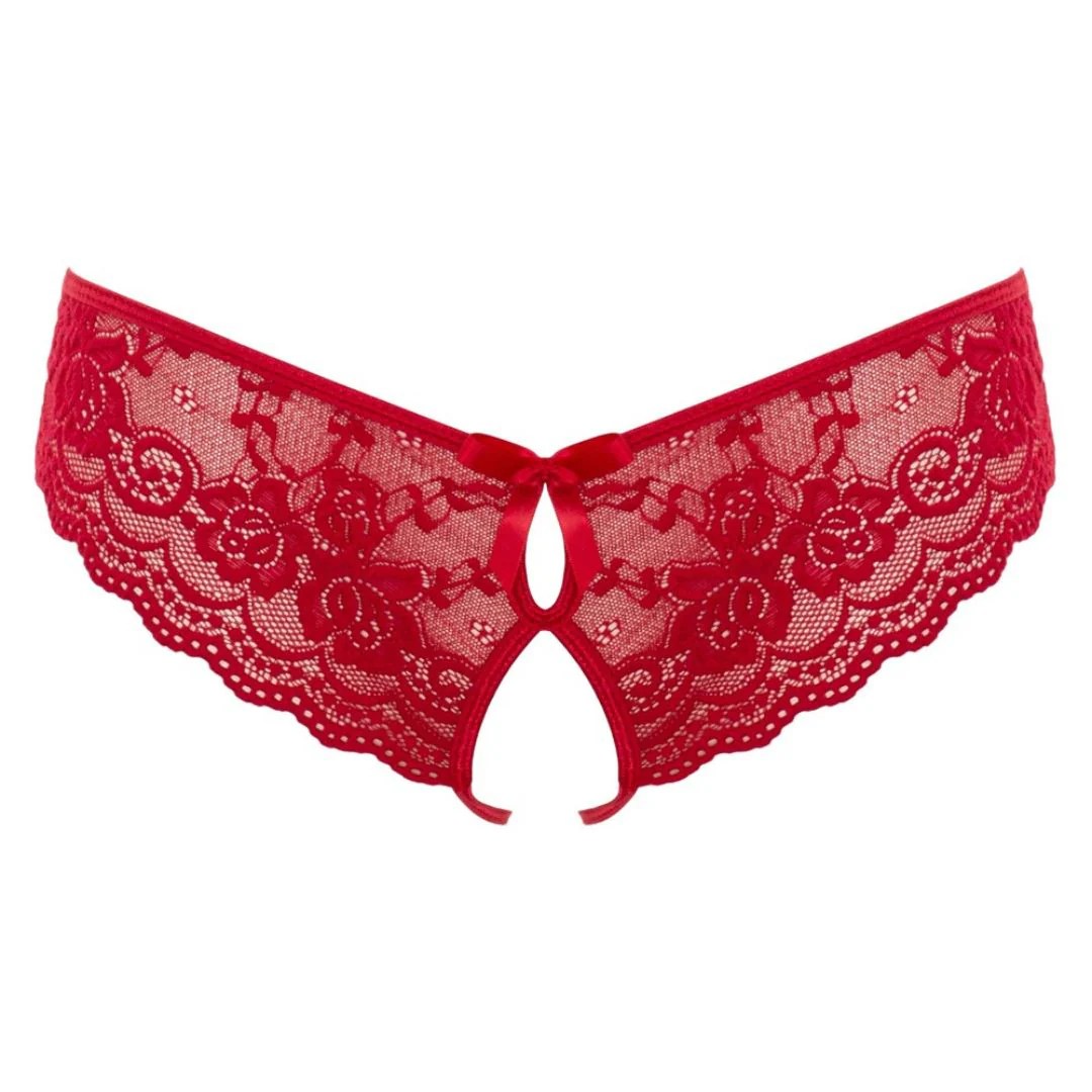 Slip ouvert mit frechen Cut-outs