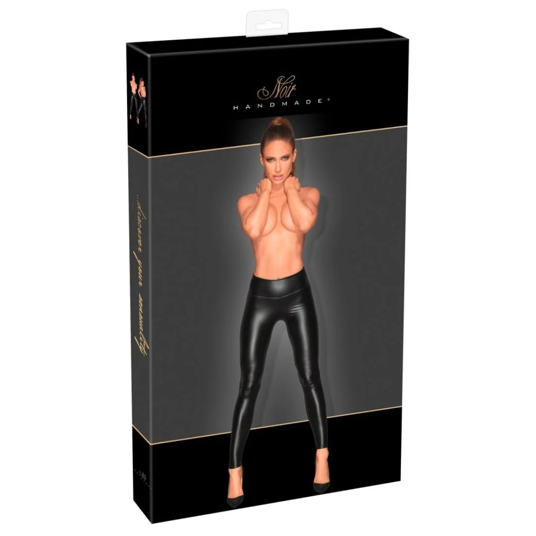Elastische Leggings im Powermattlook