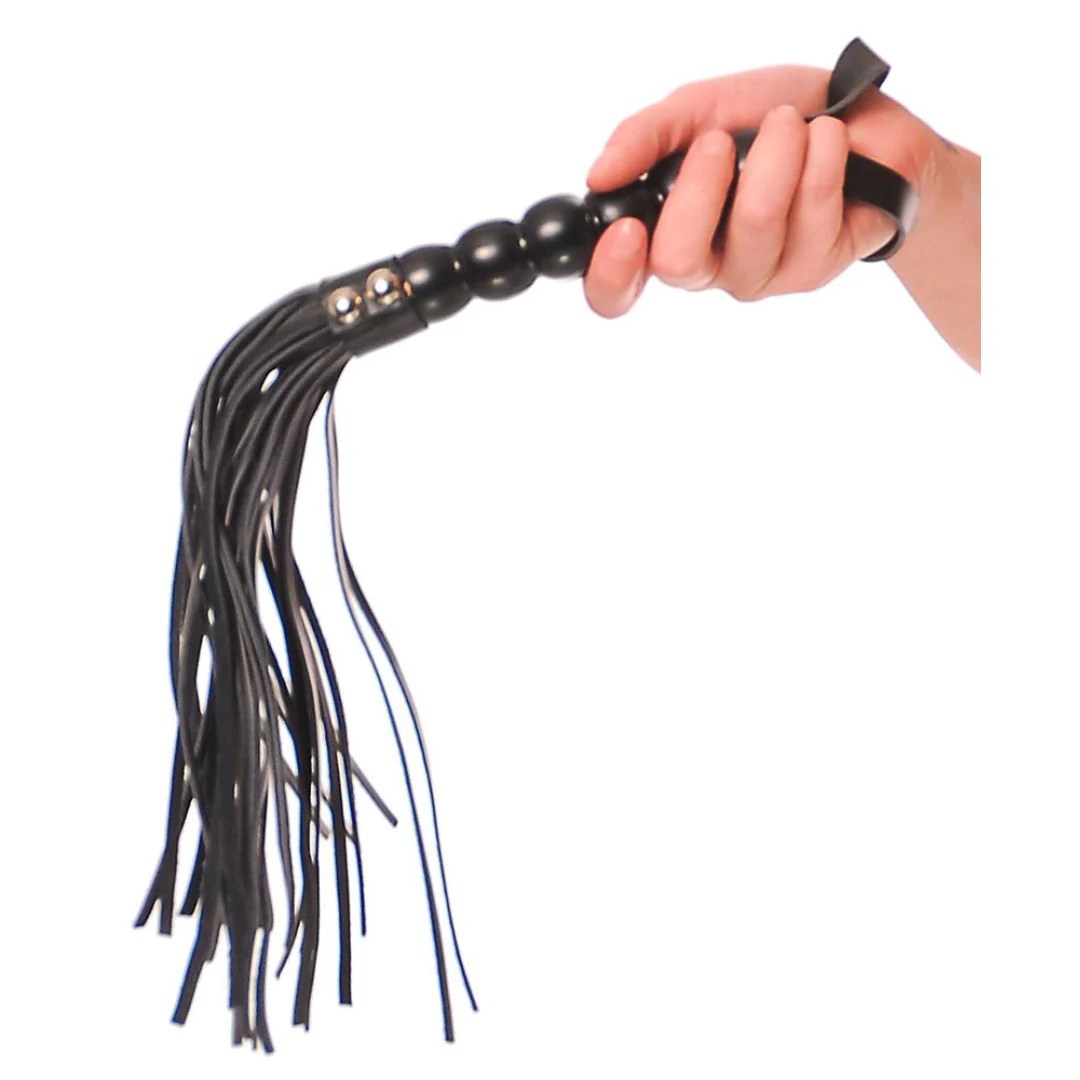 Kugelgriff Peitsche mit weichen Striemen