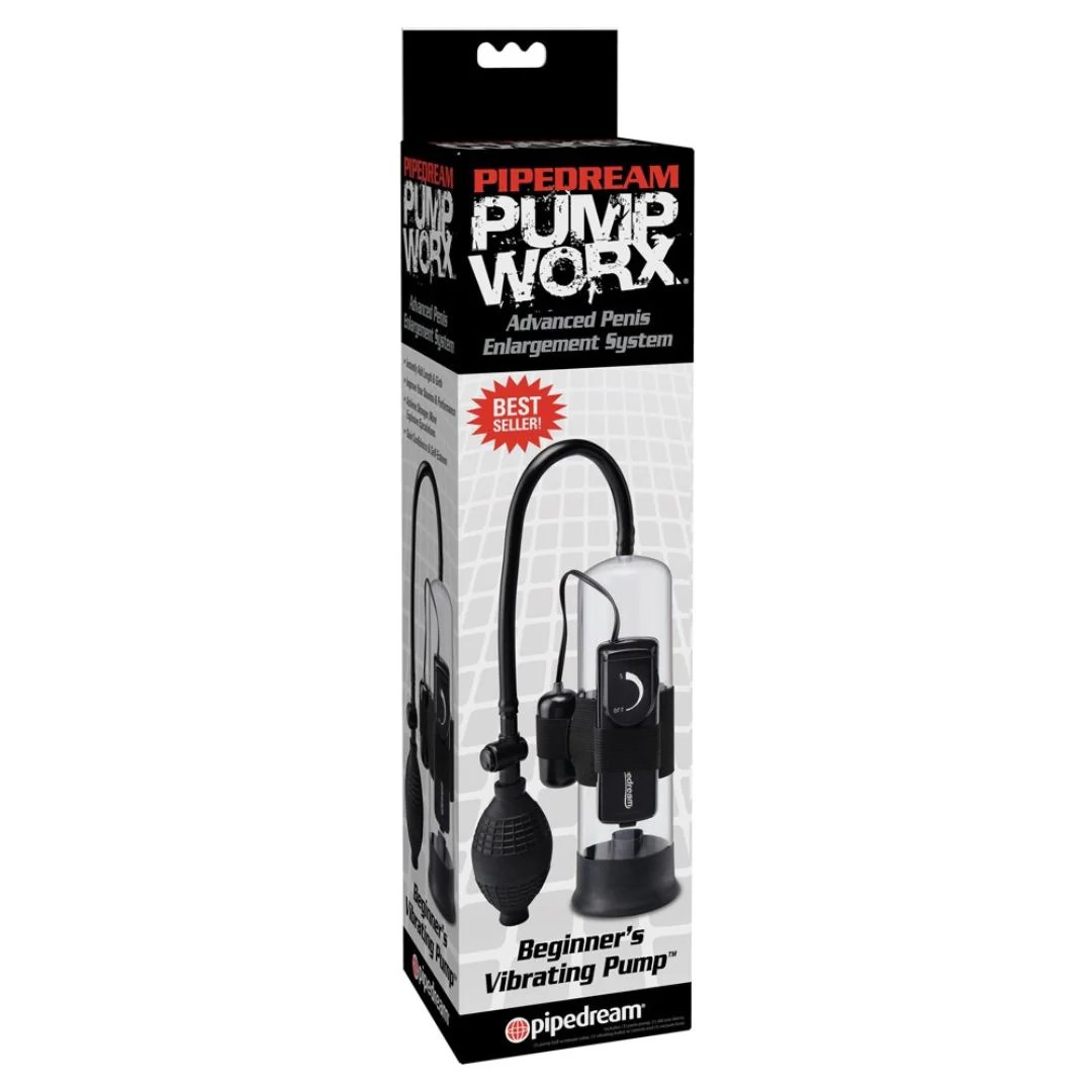 Penispumpe mit Multispeed-Vibration