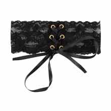 Choker mit schwarzer Blumenspitze Choker mit schwarzer Blumenspitze