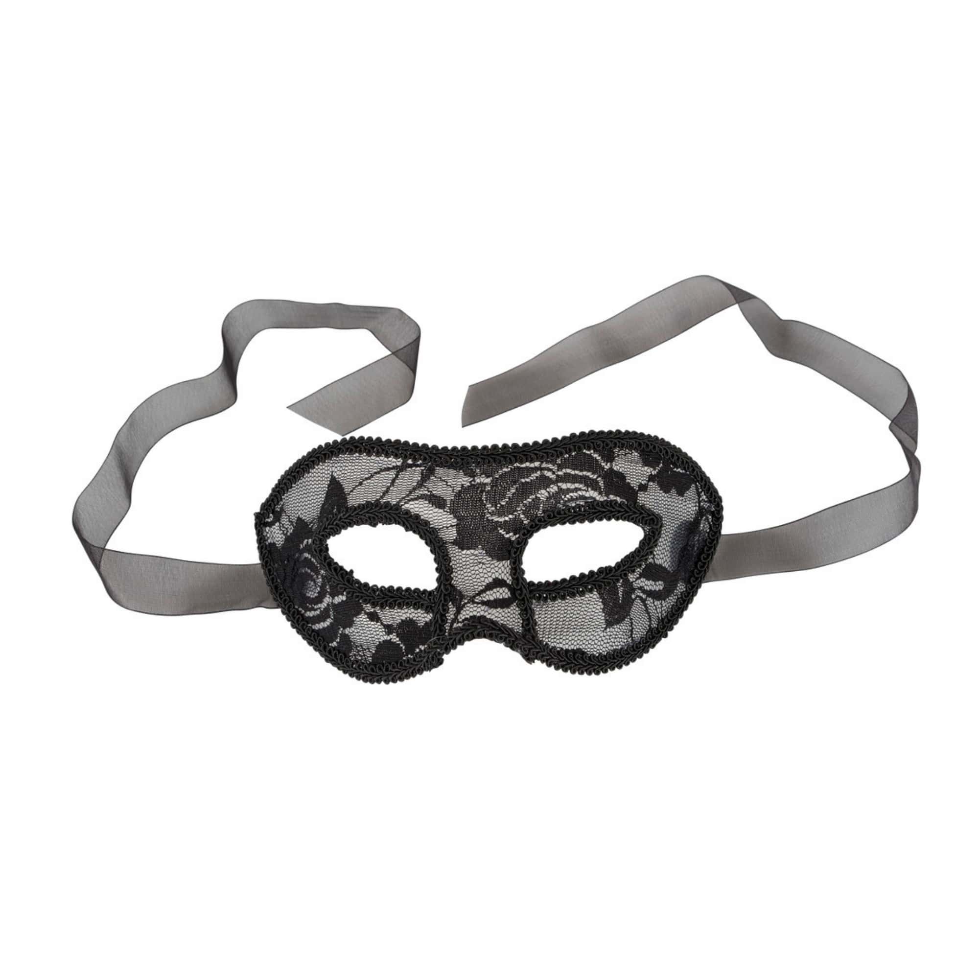 Maskerade Maske mit schwarzer Spitze