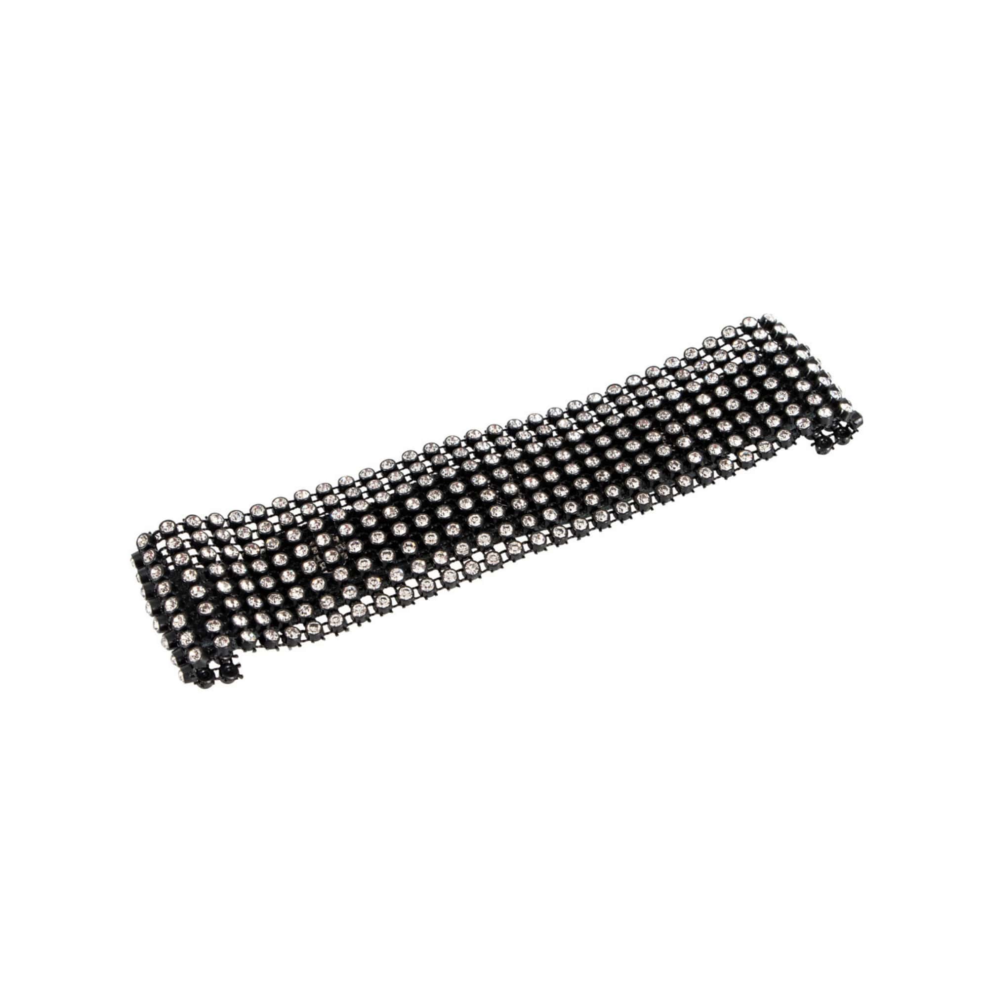Halsband mit Strasssteinen