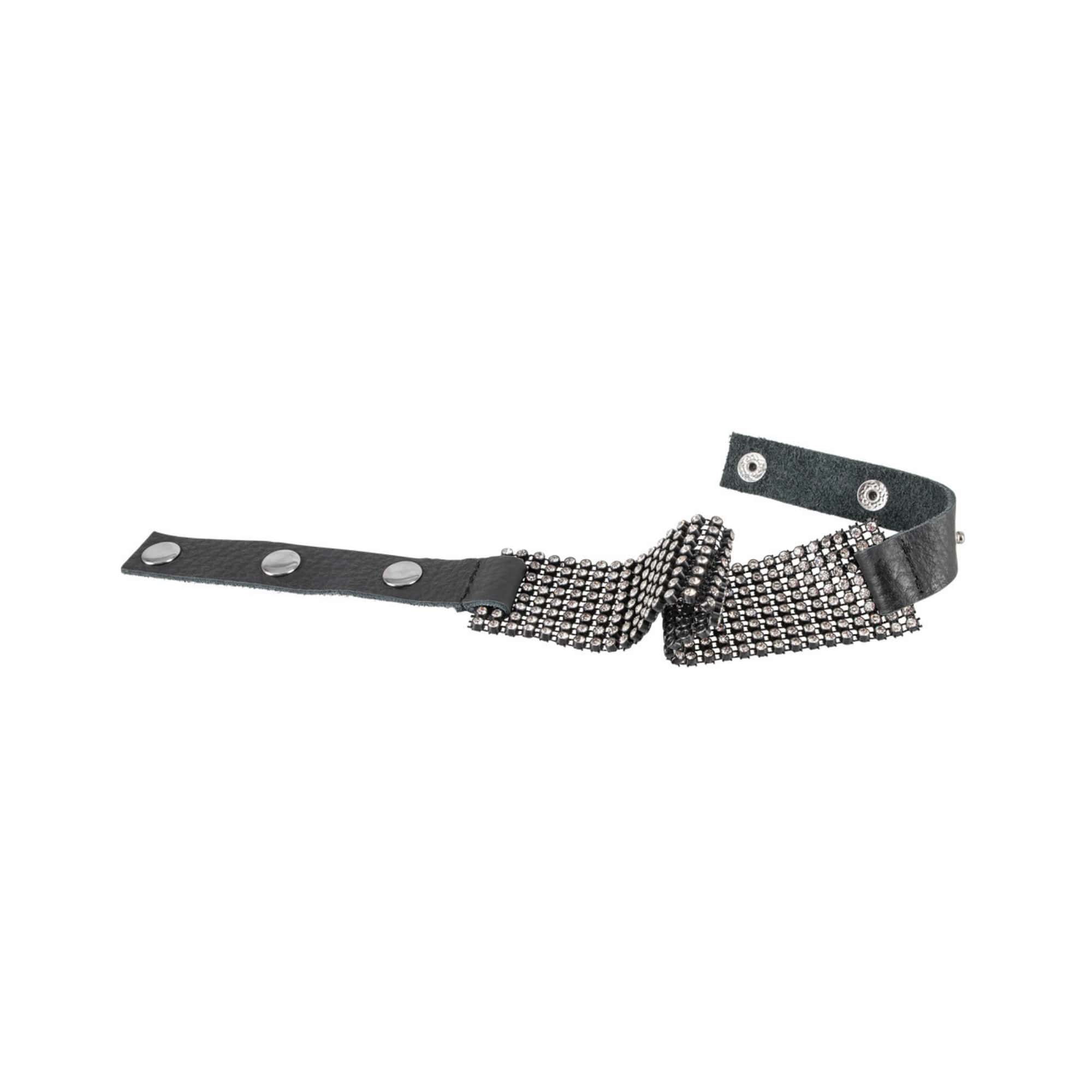 Halsband mit Strasssteinen