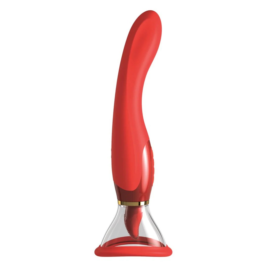 Saug-Vibrator „her ultimate pleasure 24k Gold Luxury Edition“