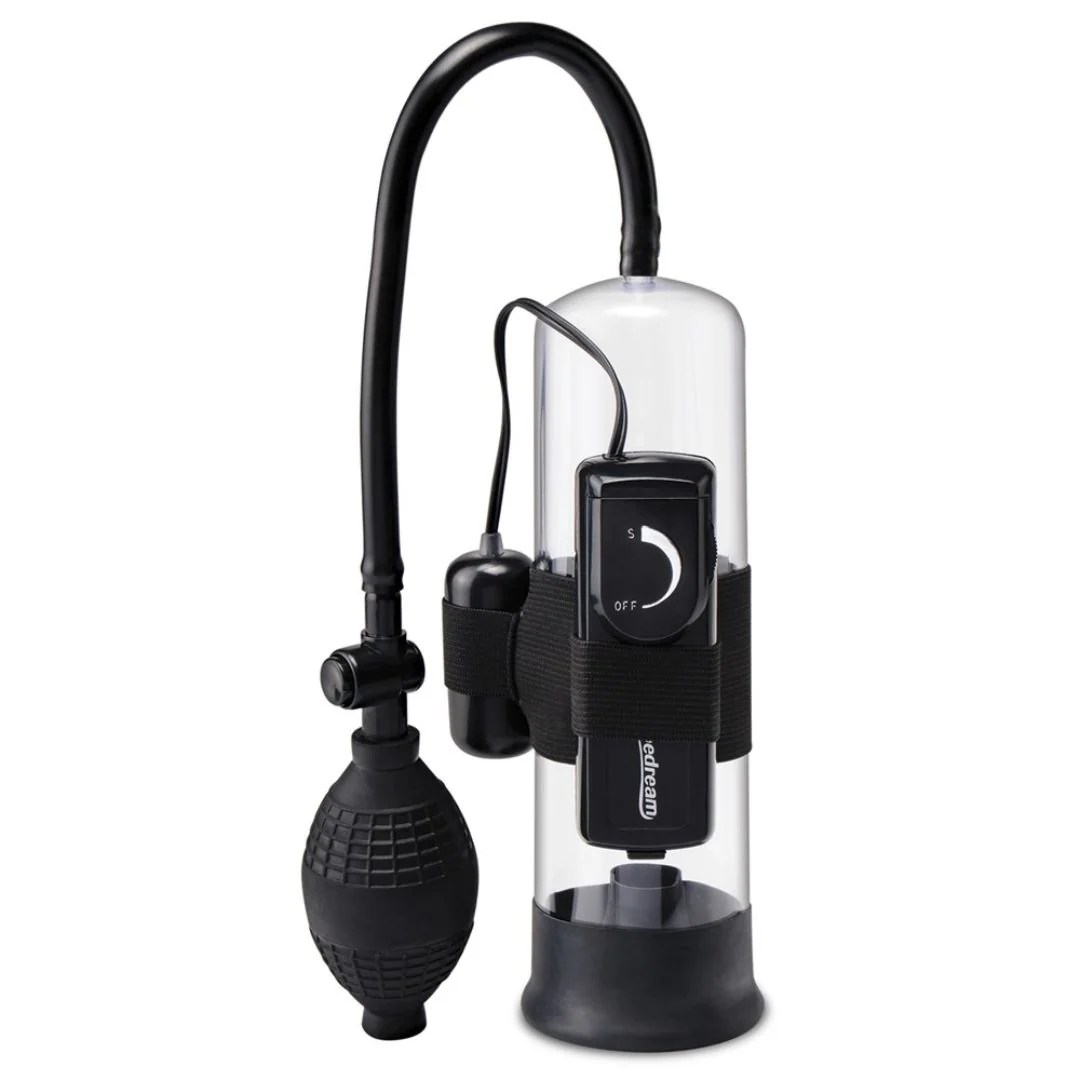 Penispumpe mit Multispeed-Vibration