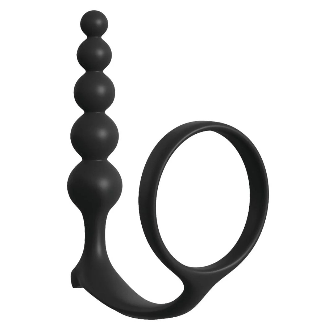 Penisring mit Kugel-Analplug