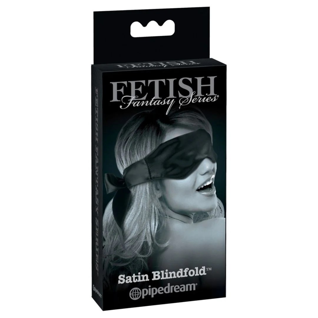 Augenmaske aus Satin zum Binden