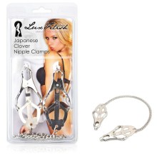 LUX FETISH Japanese Clover Nipple Clamps LUX FETISH Japanese Clover Nipple Clamps