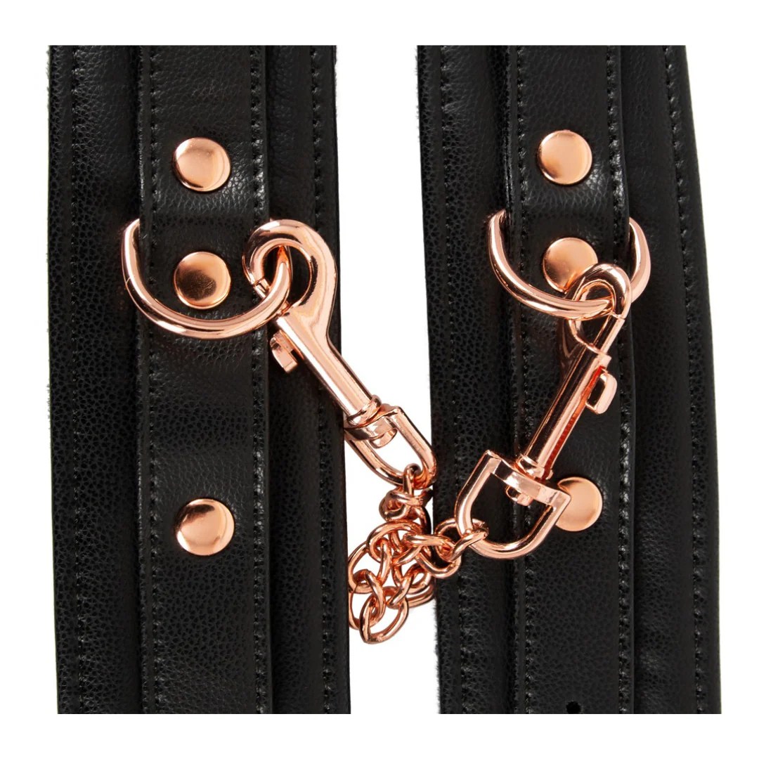 Handfessel in edler stylischer Leder-Optik