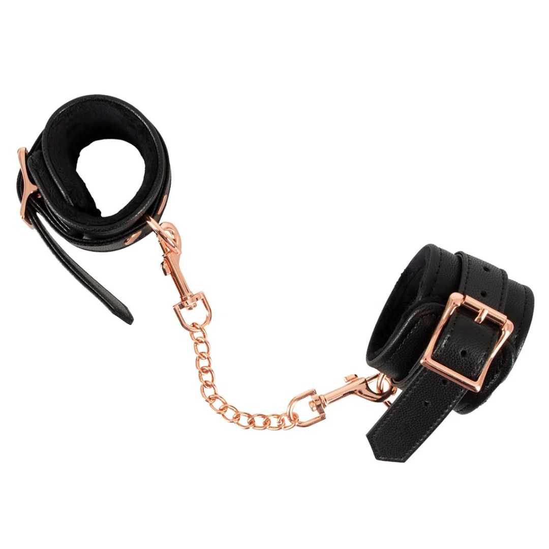 Handfessel in edler stylischer Leder-Optik