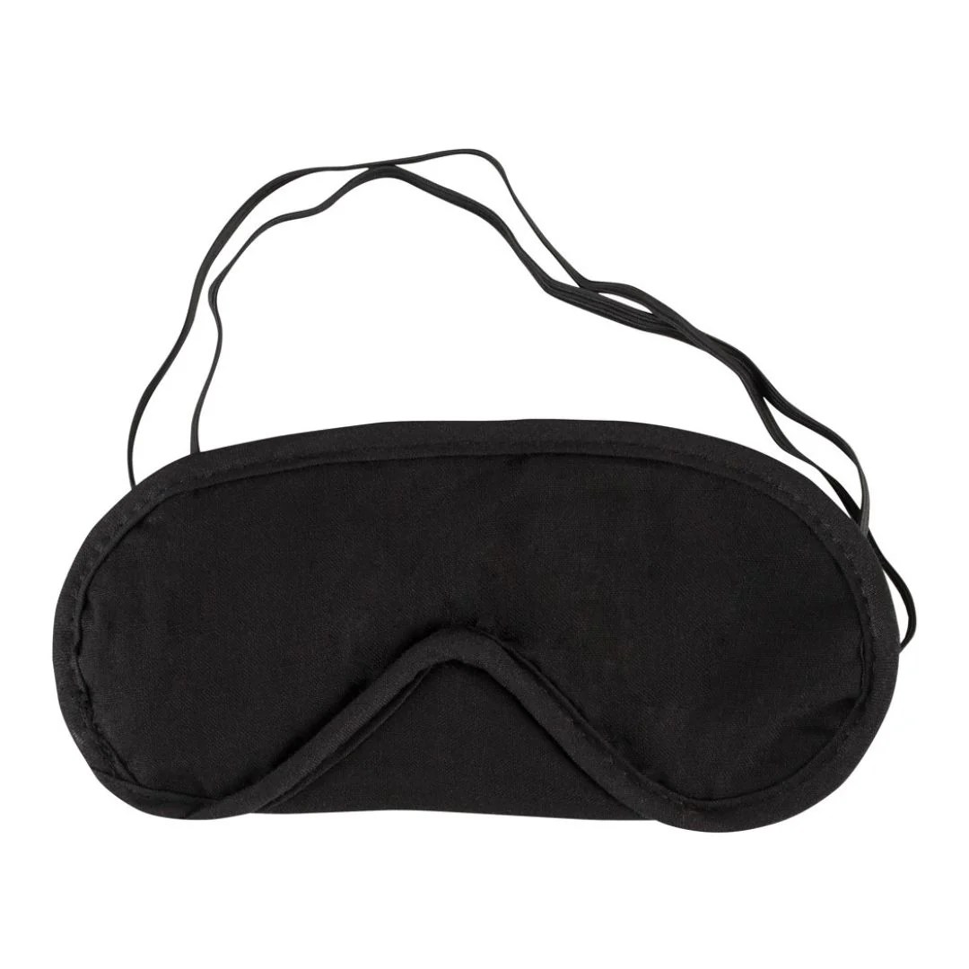 Augenmasken-Set in Rot und Schwarz