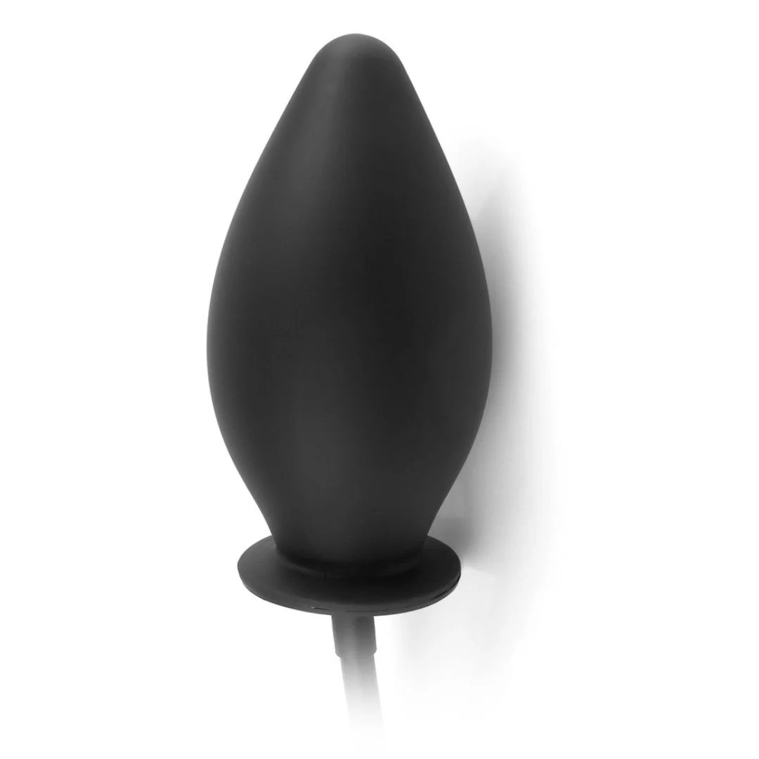 Aufblasbarer Analplug mit Pumpball und Ablassventil