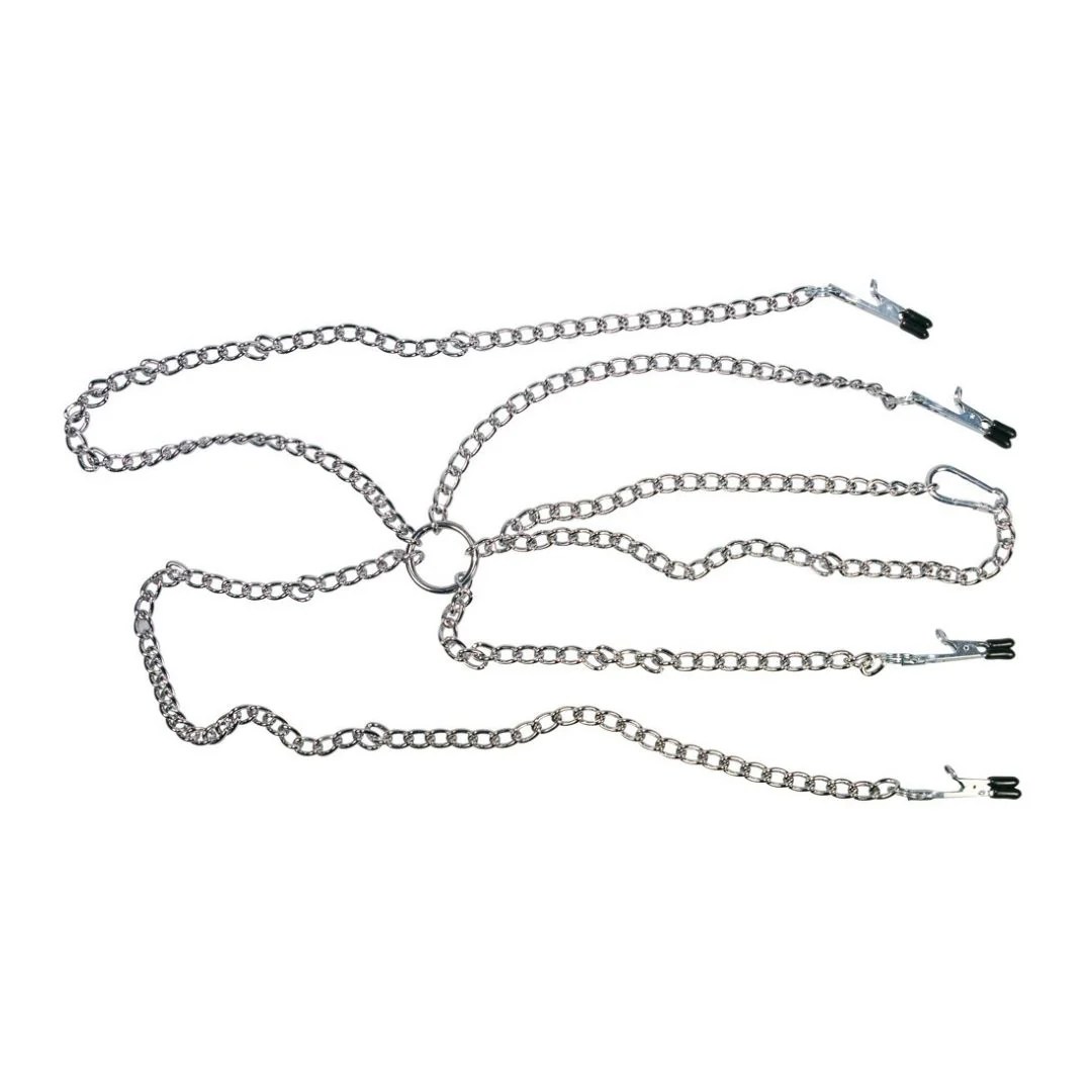 Nippelklemmen plus Intimklemmen aus Metall
