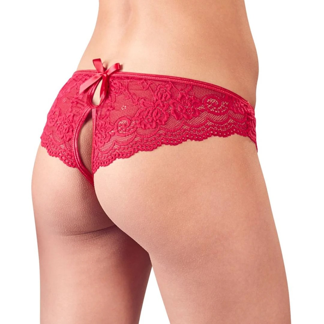 Slip ouvert mit frechen Cut-outs
