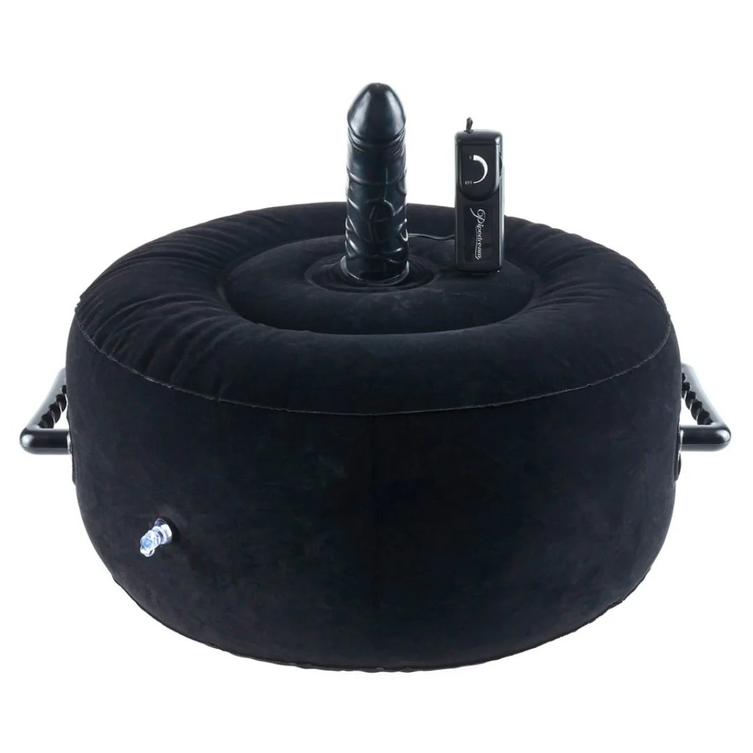 Aufblasbares rundes Liebeskissen mit integriertem Vibrator