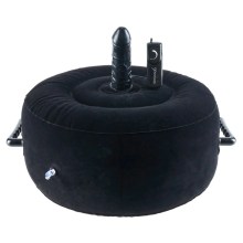 Aufblasbares rundes Liebeskissen mit integriertem Vibrator Aufblasbares rundes Liebeskissen mit integriertem Vibrator