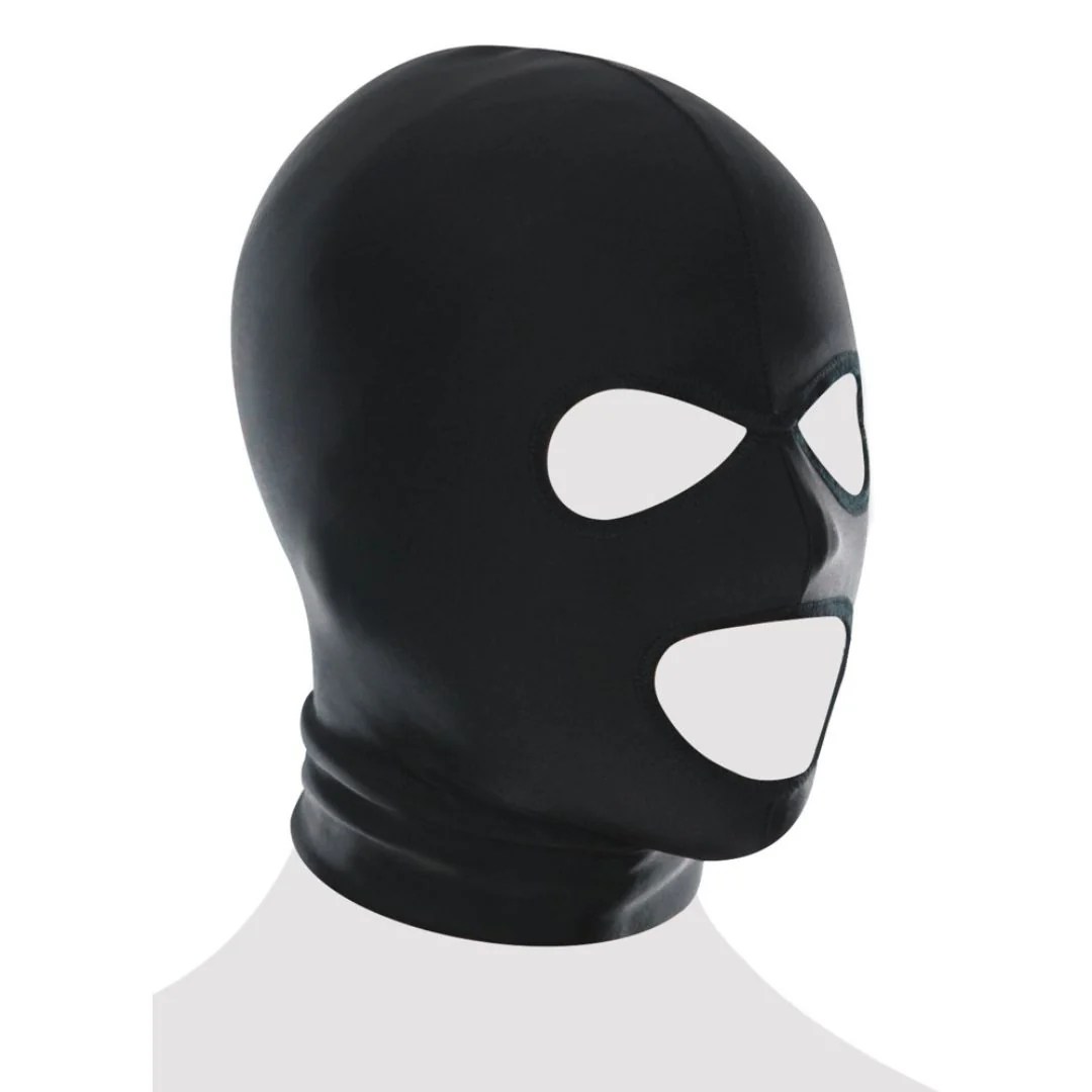 Kopfmaske mit Mund- und Augenaussparung
