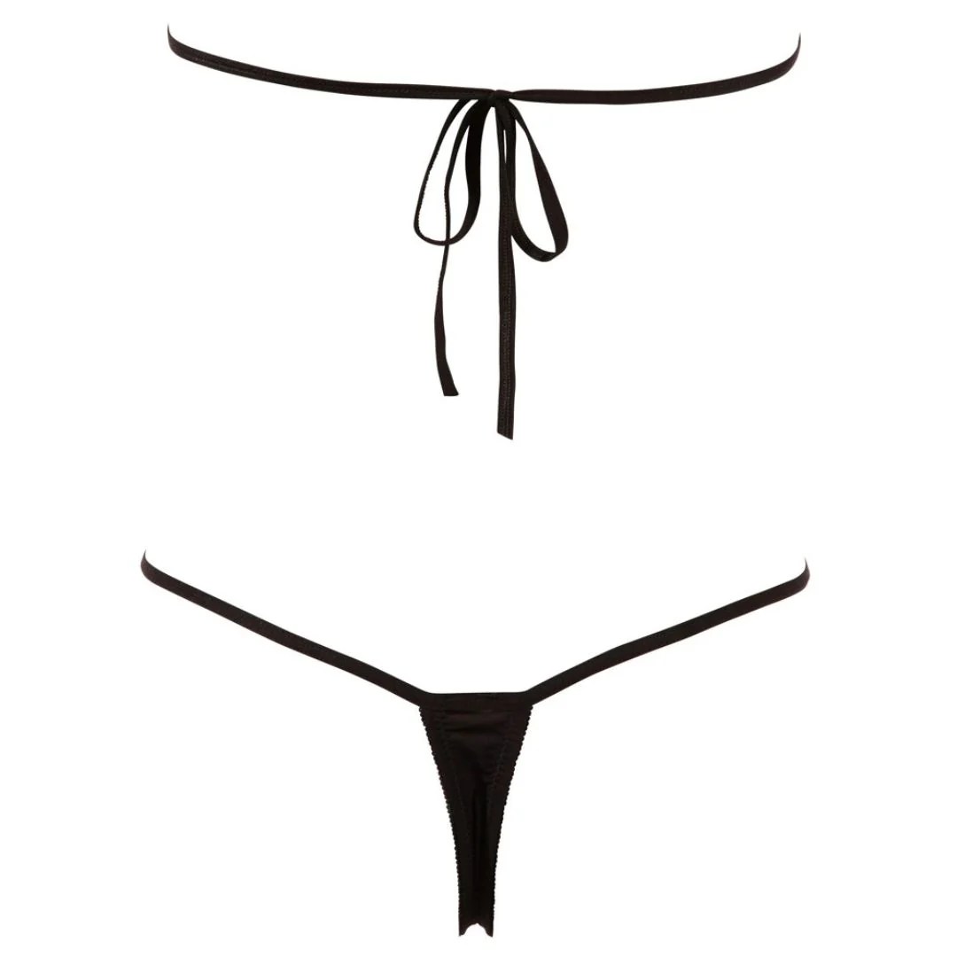 Body ouvert mit offenen Cups und Strassverzierungen