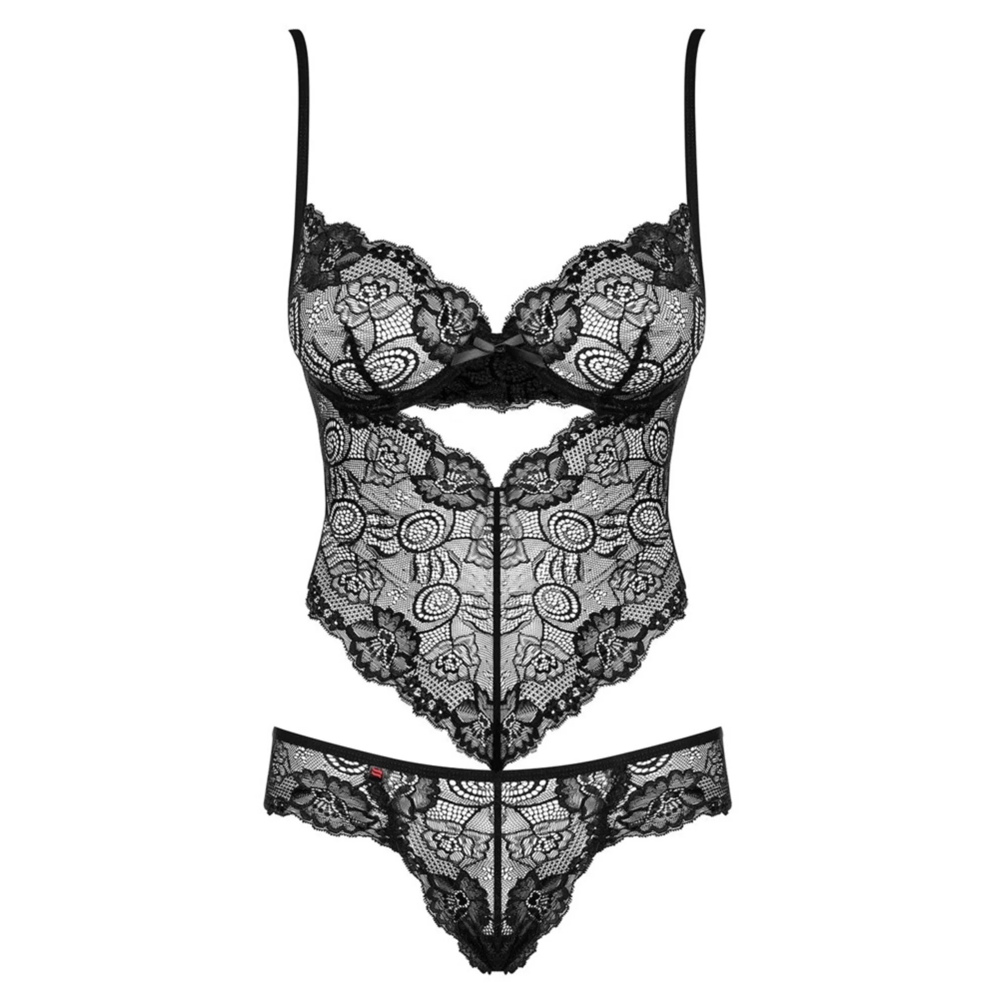 Stringbody aus Spitze