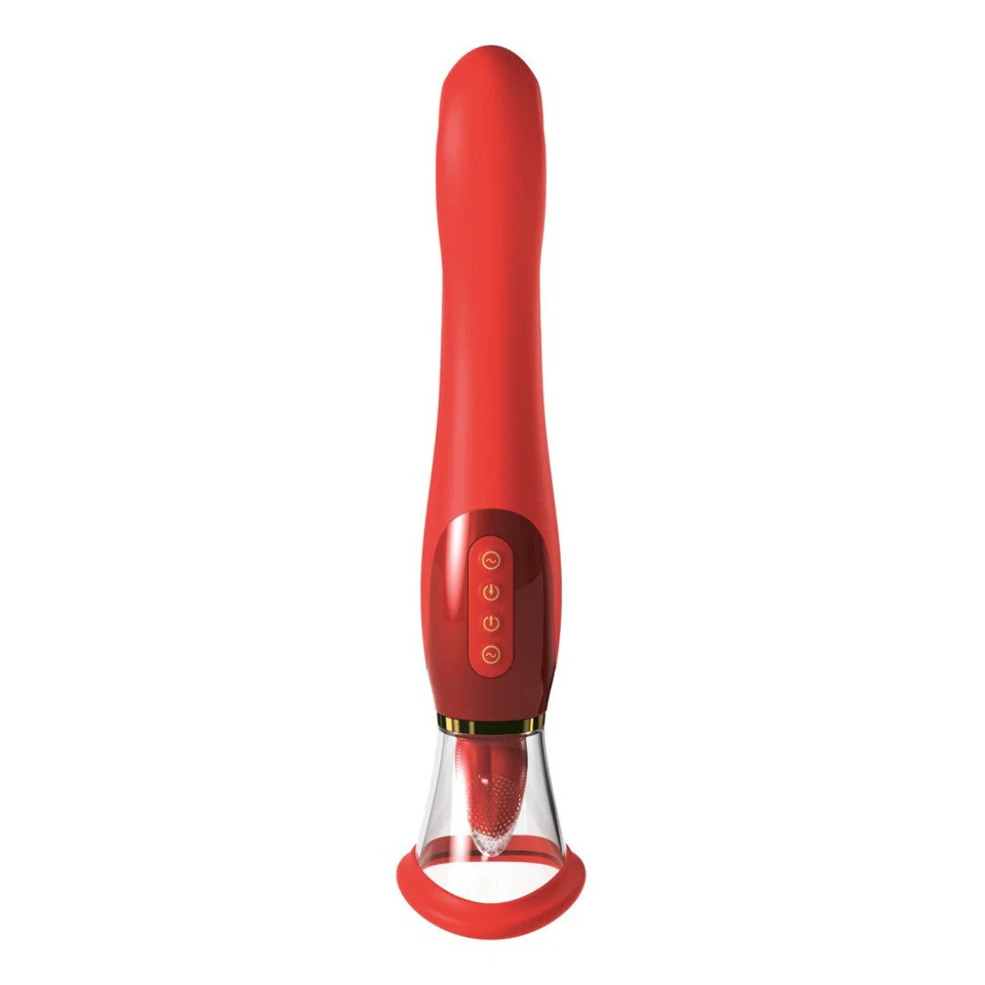 Saug-Vibrator „her ultimate pleasure 24k Gold Luxury Edition“