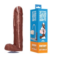 Dicky Soap With Balls - Cum Covered - Brown Dicky Soap With Balls - Cum Covered - Brown
