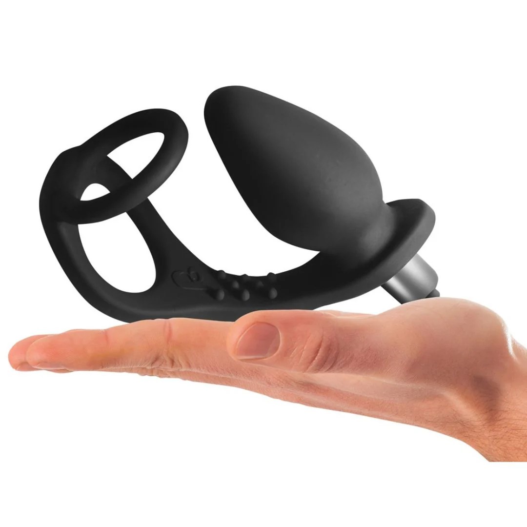 Penisring „RO-ZEN“ mit Vibro-Analplug