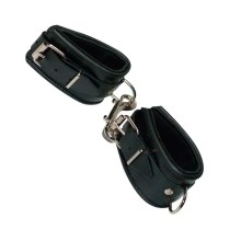 Handfessel aus Leder, gepolstert Handfessel aus Leder, gepolstert