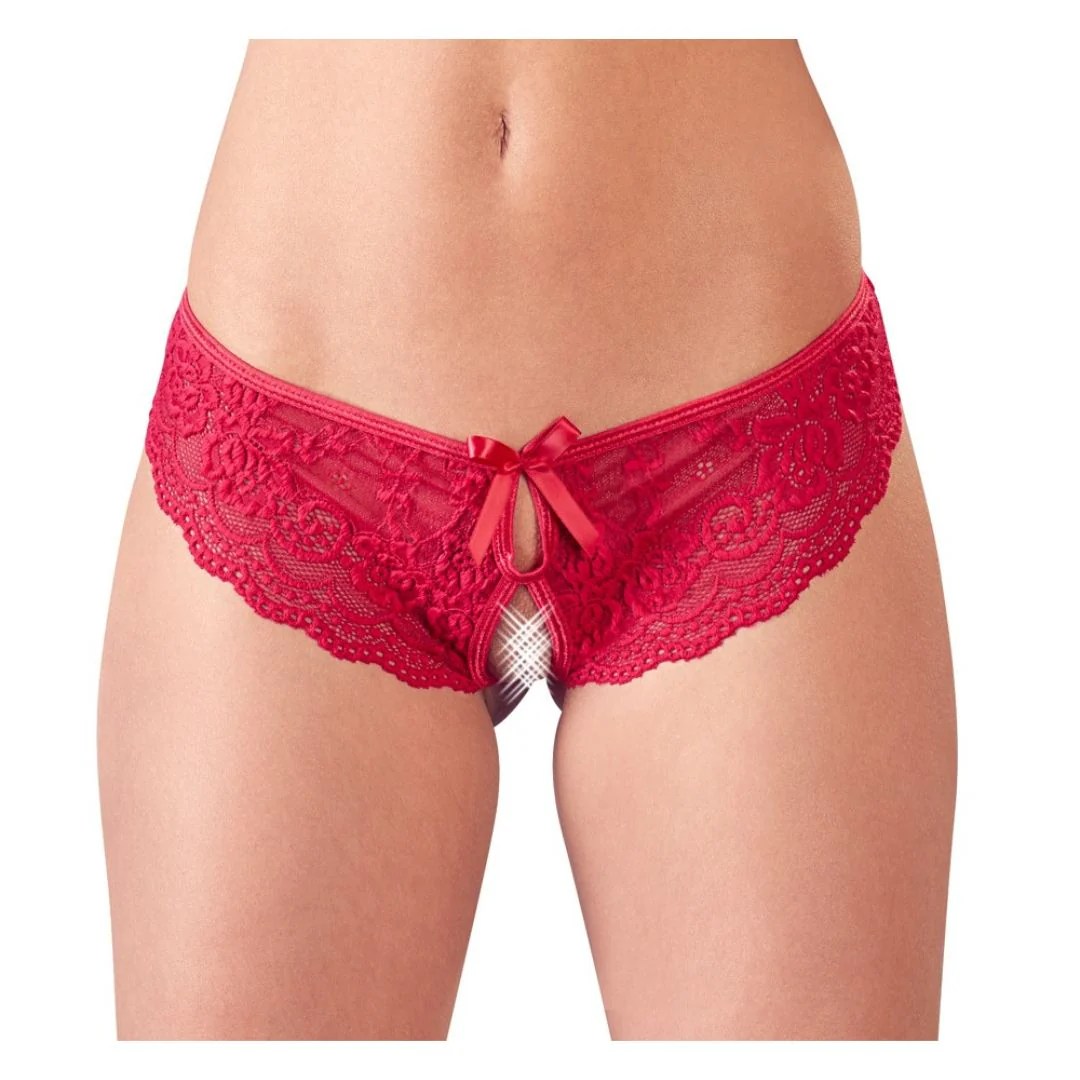 Slip ouvert mit frechen Cut-outs
