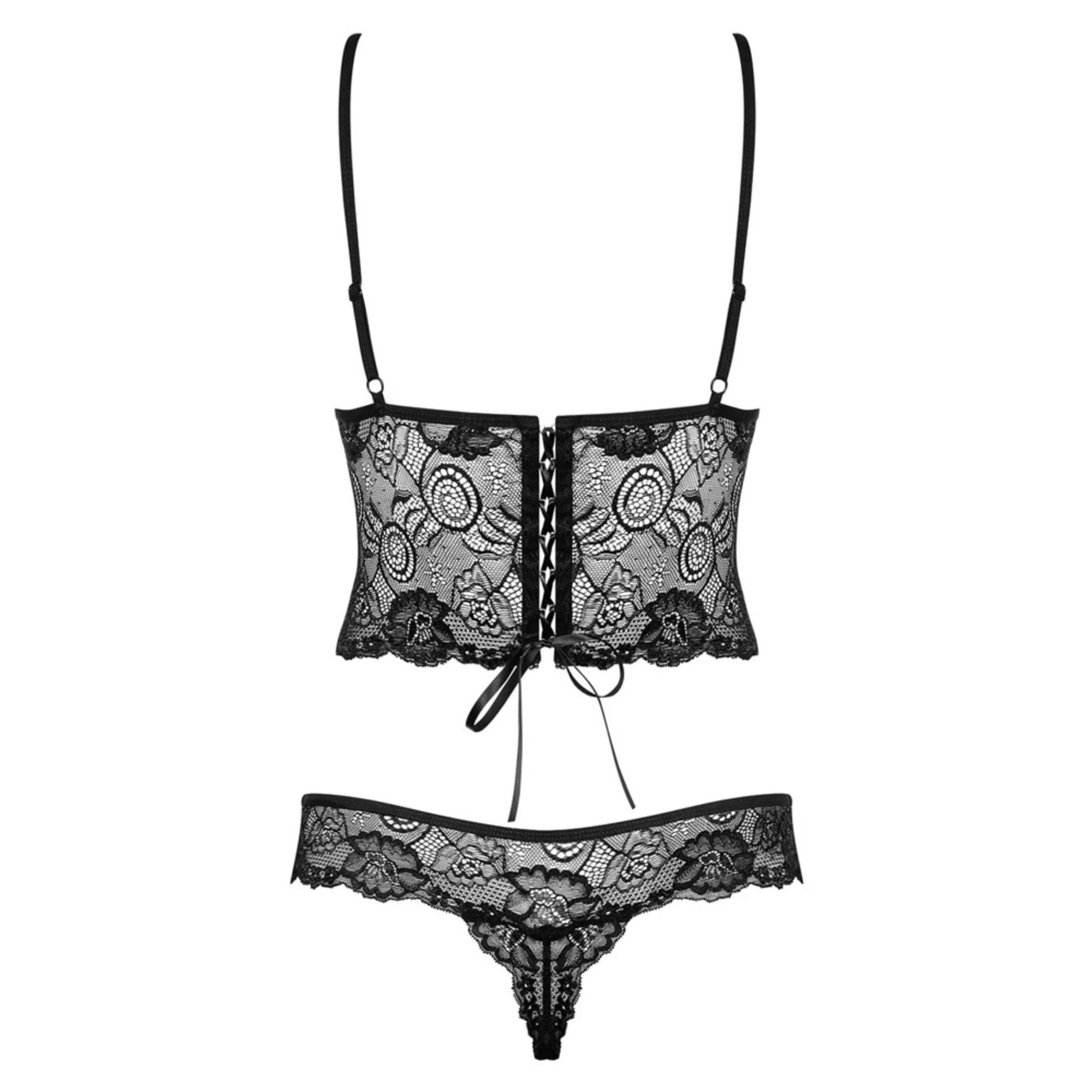 Stringbody aus Spitze