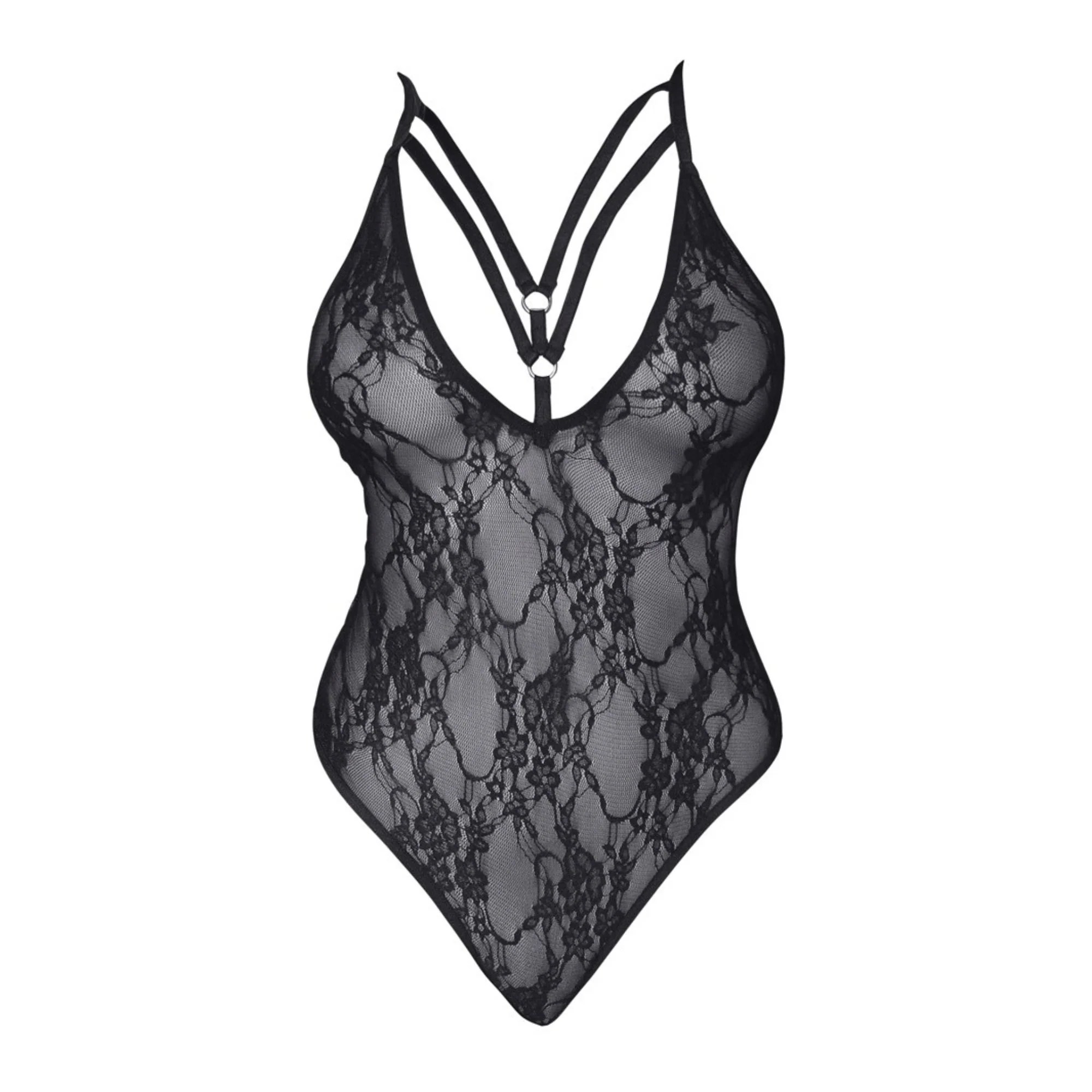 Body aus elastischer Spitze