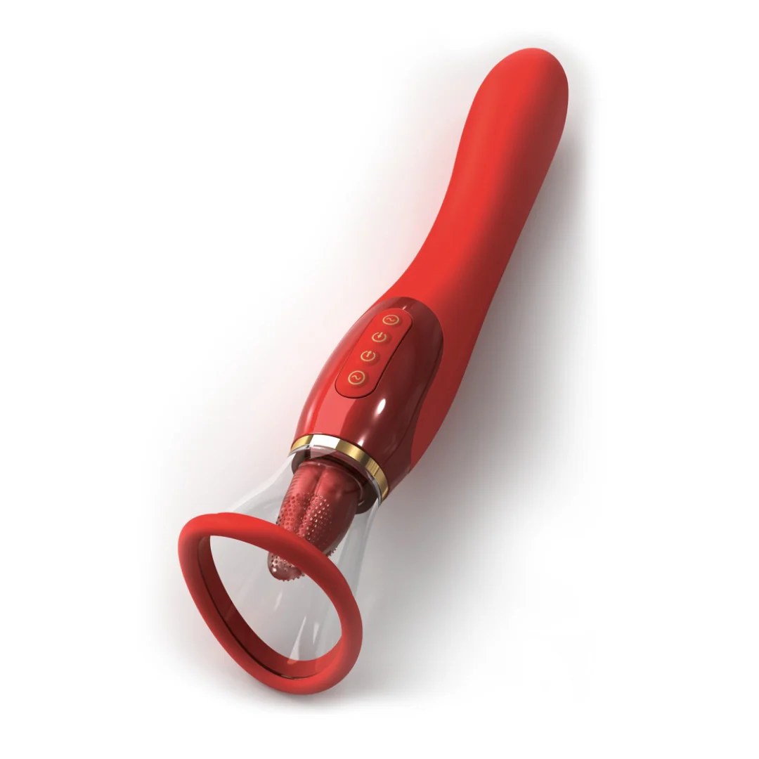 Saug-Vibrator „her ultimate pleasure 24k Gold Luxury Edition“