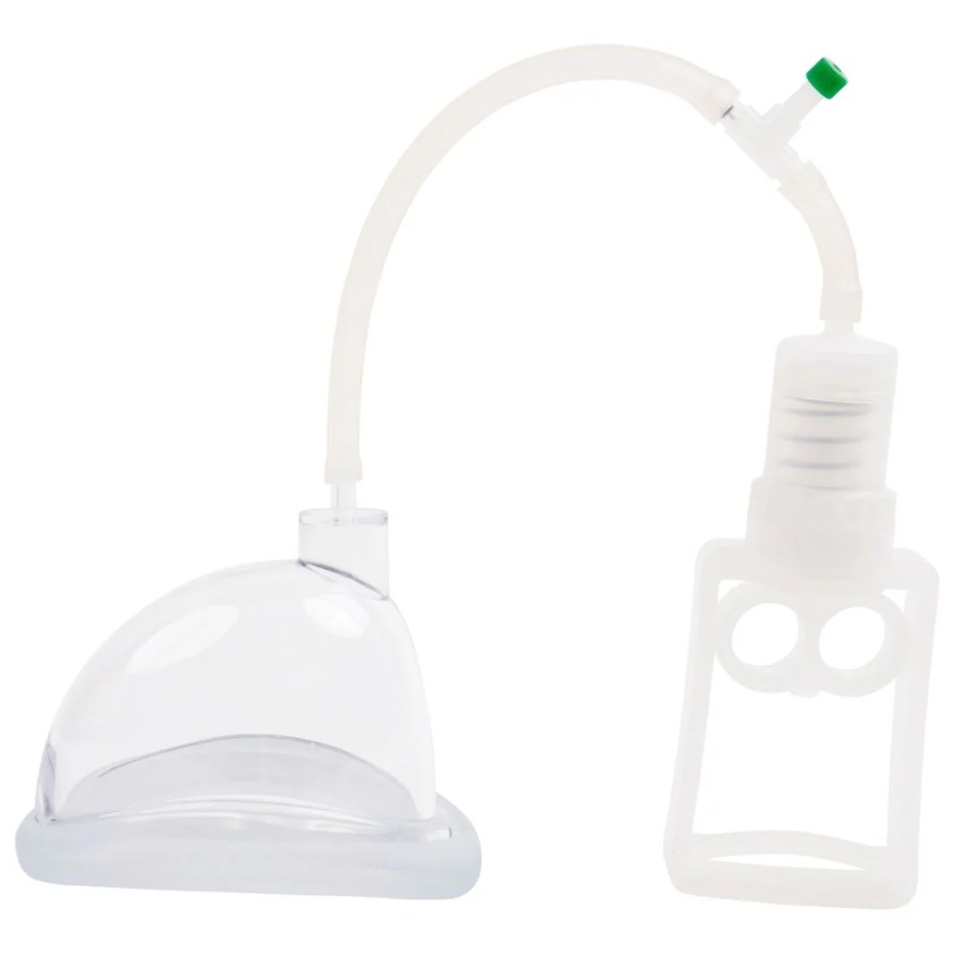 Vaginasaugschalen-Set mit Kolbengriffpumpe