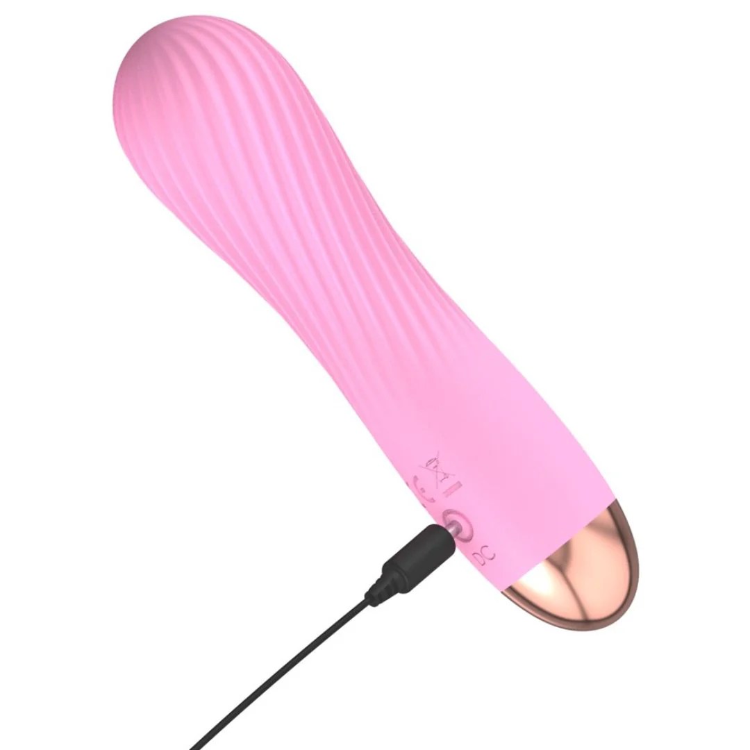 Vibrator mit Reizrillen 