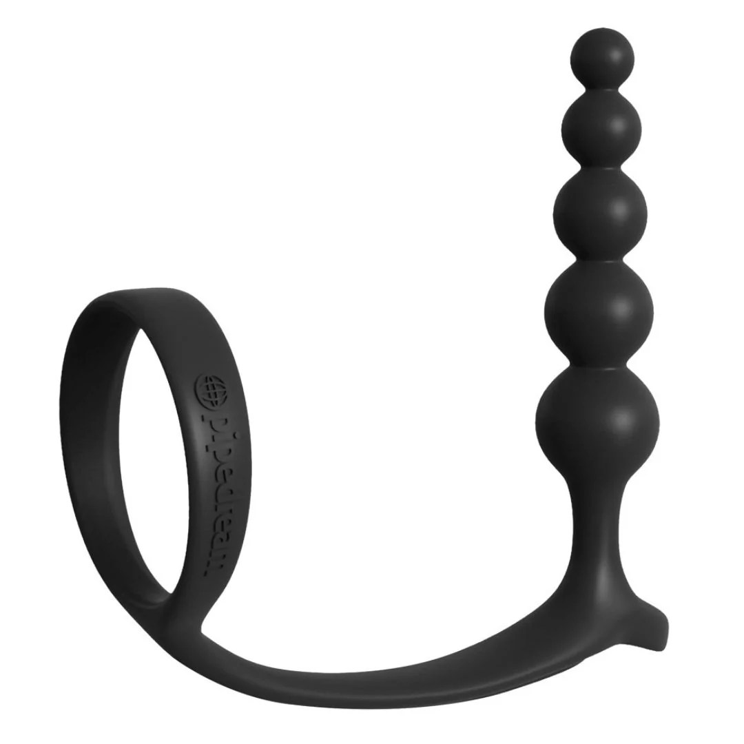 Penisring mit Kugel-Analplug