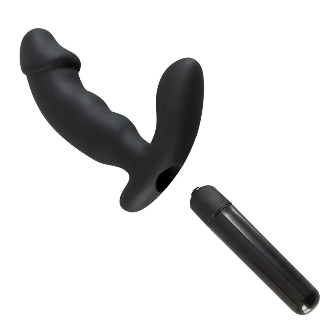Prostatavibrator in Penisform
