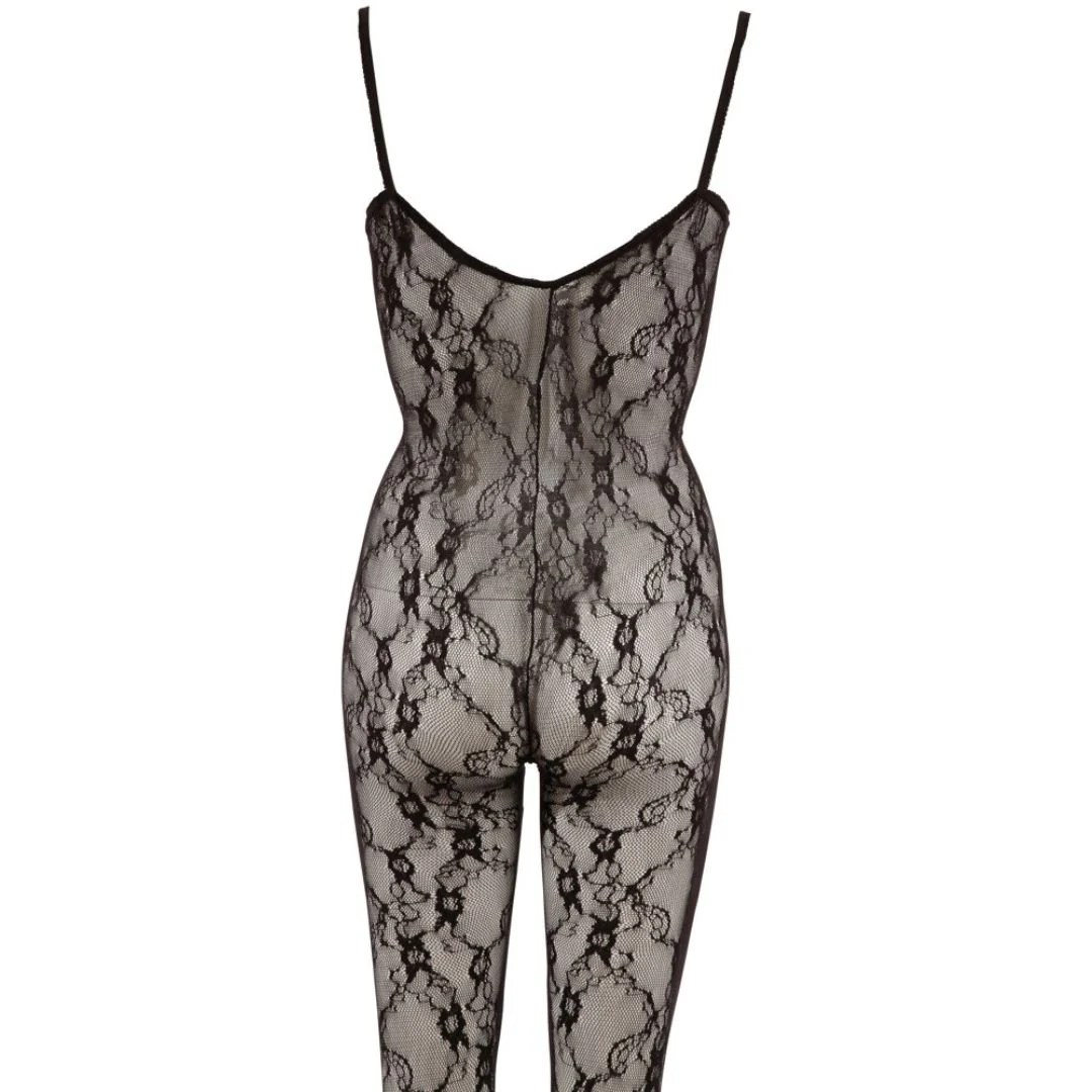 Bodystocking mit Stretchband-Dekolleté