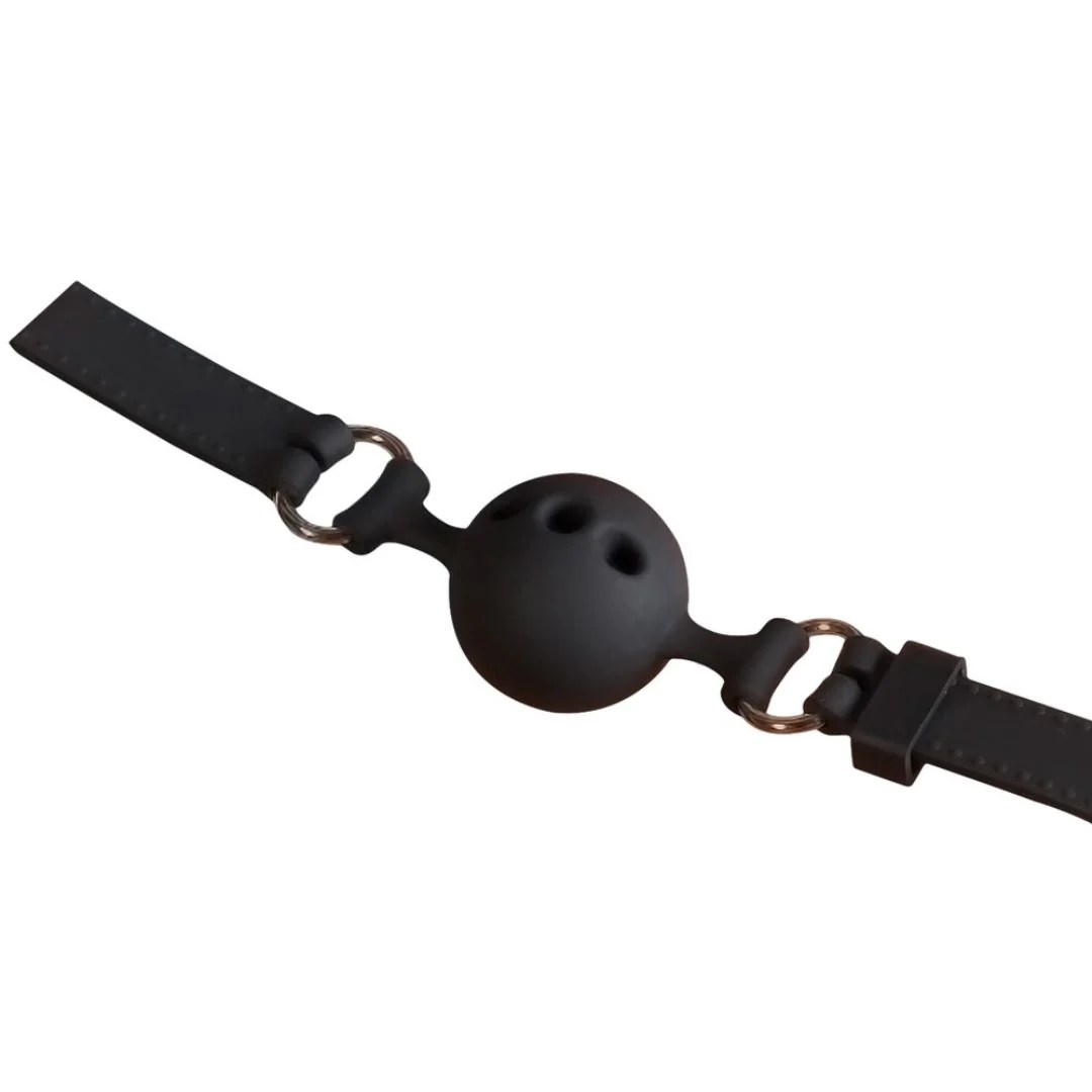 Ballknebel mit Luftlöchern aus Silikon