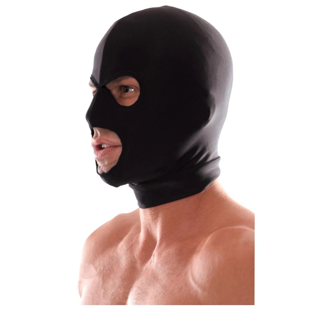 Kopfmaske mit Mund- und Augenaussparung