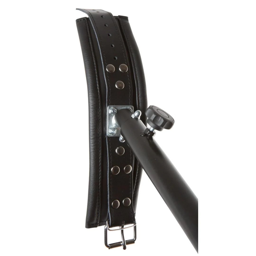 Spreizstange aus Metall mit Leder-Fesseln