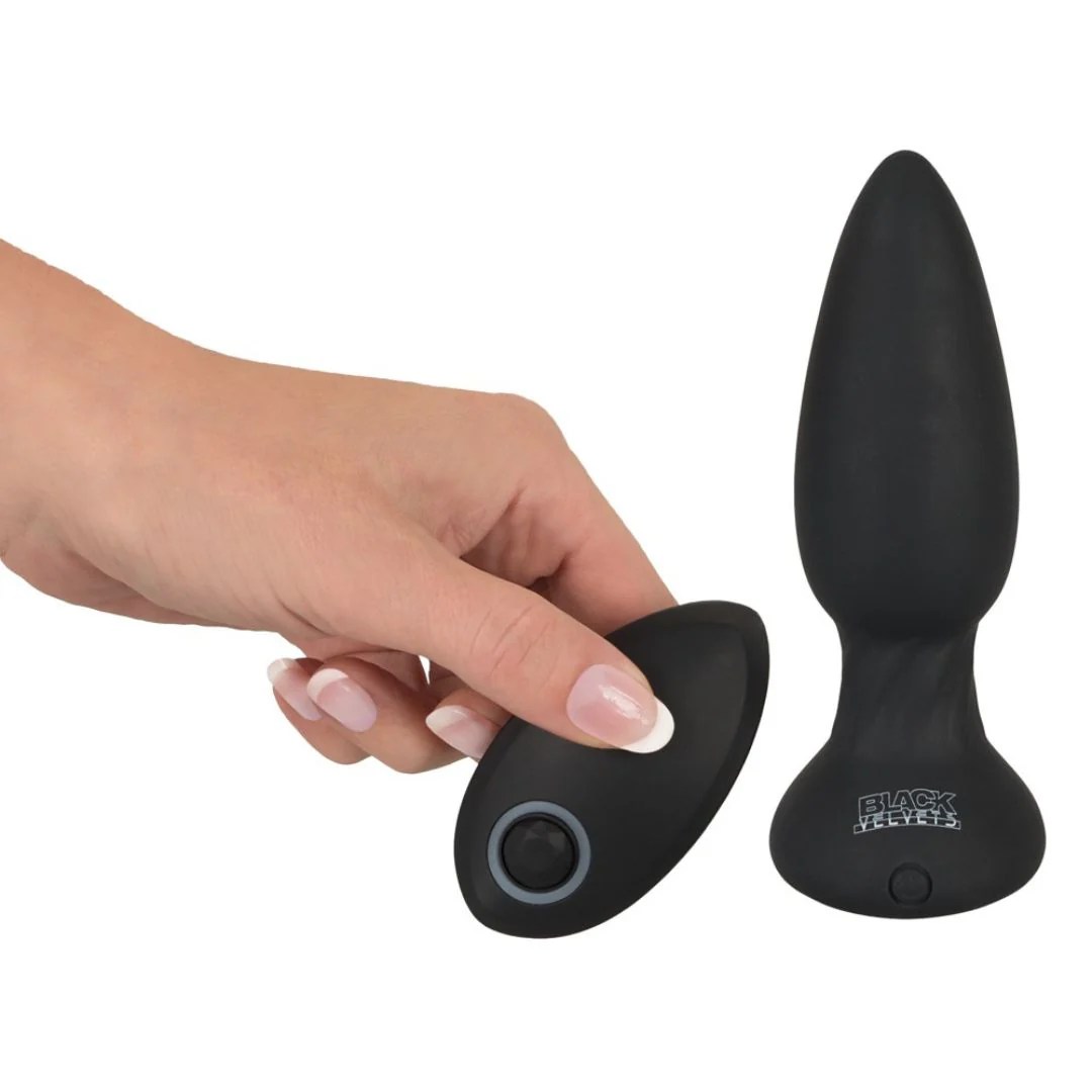 Pulsierender Analplug mit Fernbedienung