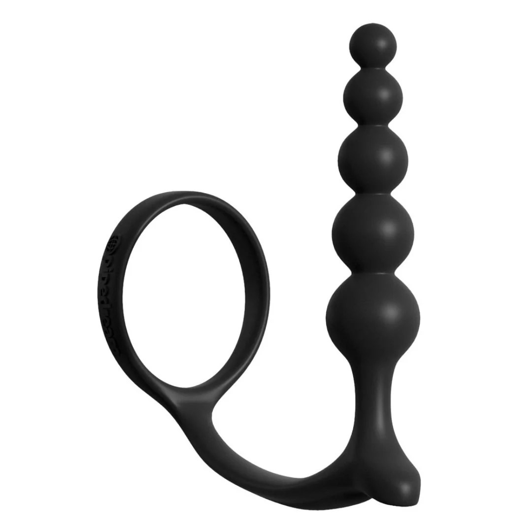 Penisring mit Kugel-Analplug
