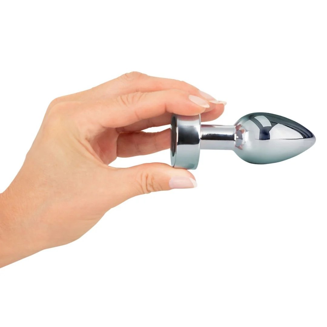 Vibro-Analplug aus Metall