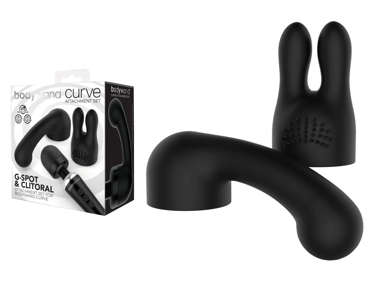 Bodywand Curve Attachment Set black