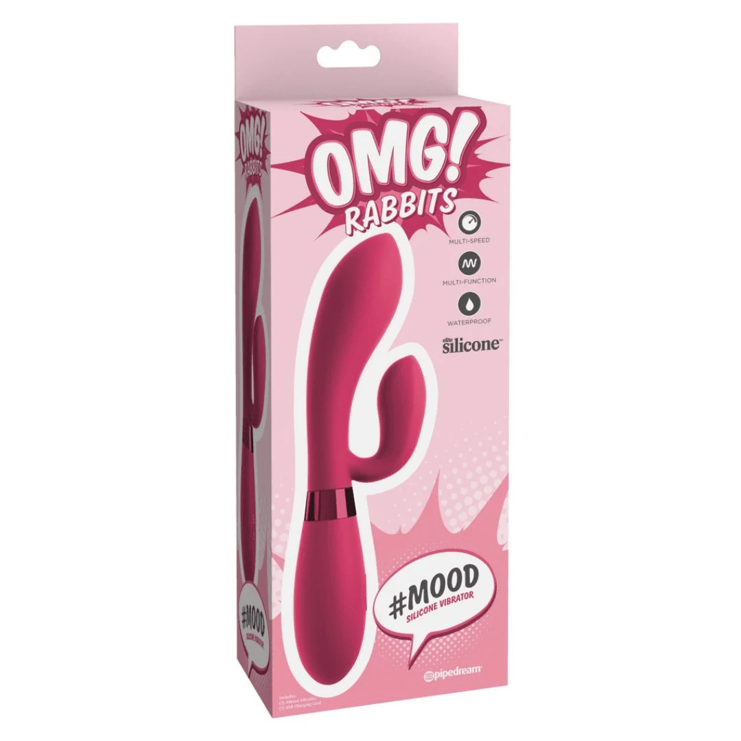 Rabbitvibrator #Mood Silicone Vibrator