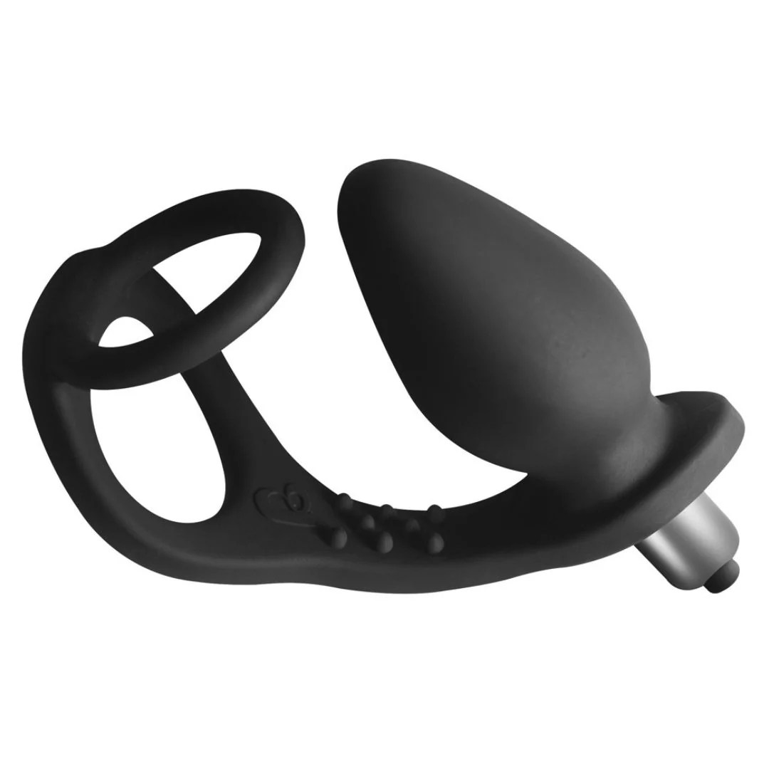 Penisring „RO-ZEN“ mit Vibro-Analplug