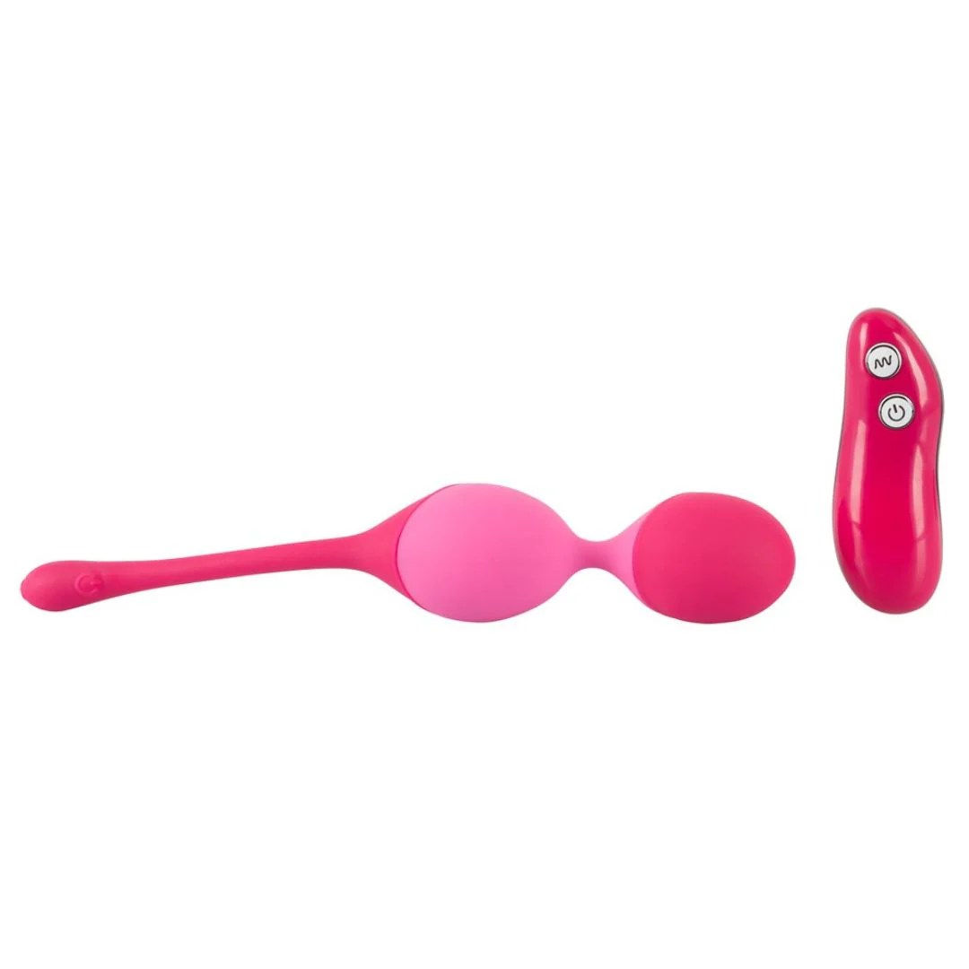 Vibrokugel-Duo „Loveballs“ mit Fernbedienung