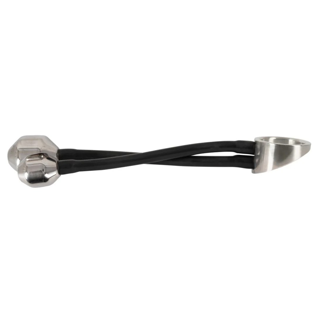 Penisring mit 2 schweren Plug-Gewichten
