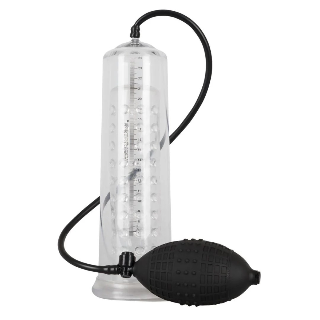 Penispumpe mit Noppenstruktur